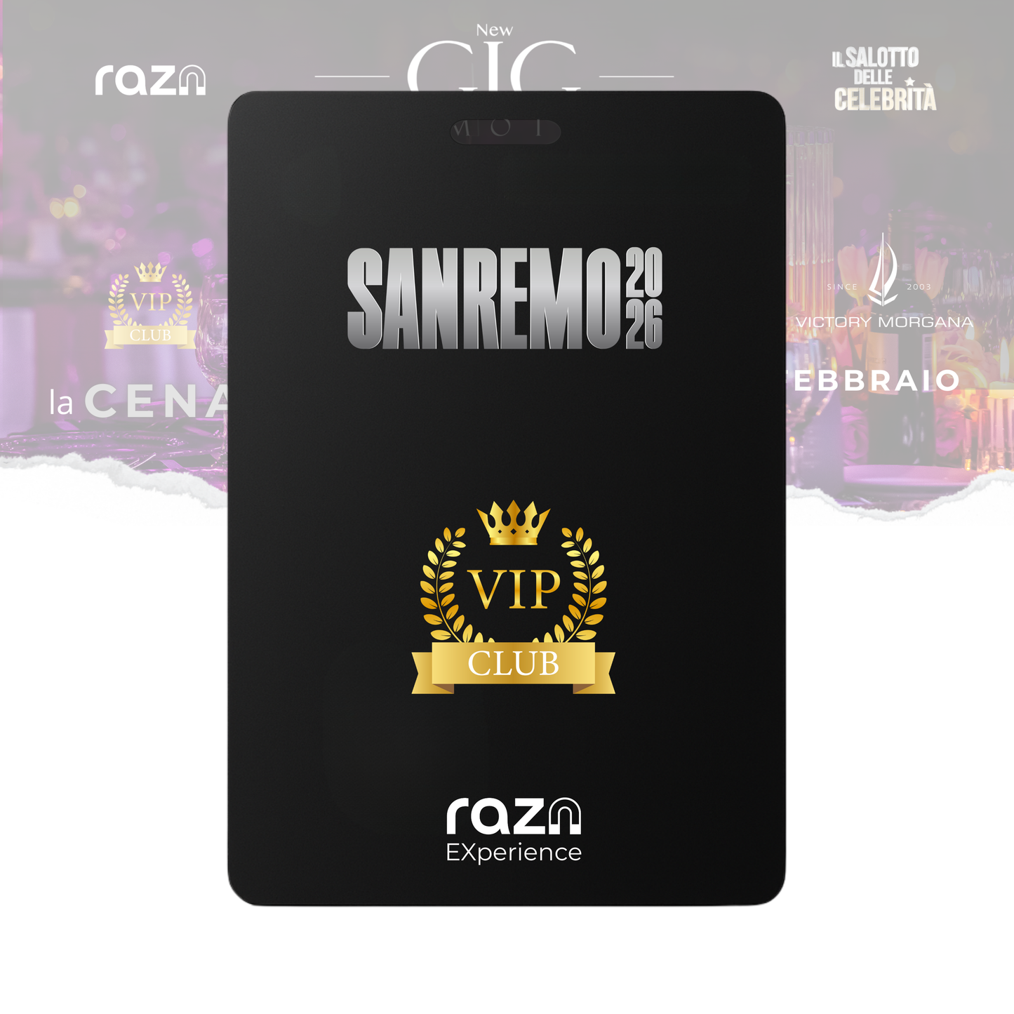 rPass VIP CLUB | Sanremo 2026
